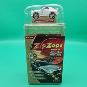 ZipZaps Micro RC Mazda Savannah FC3S RX-7 Special Edition Initial D Rare 2003‎